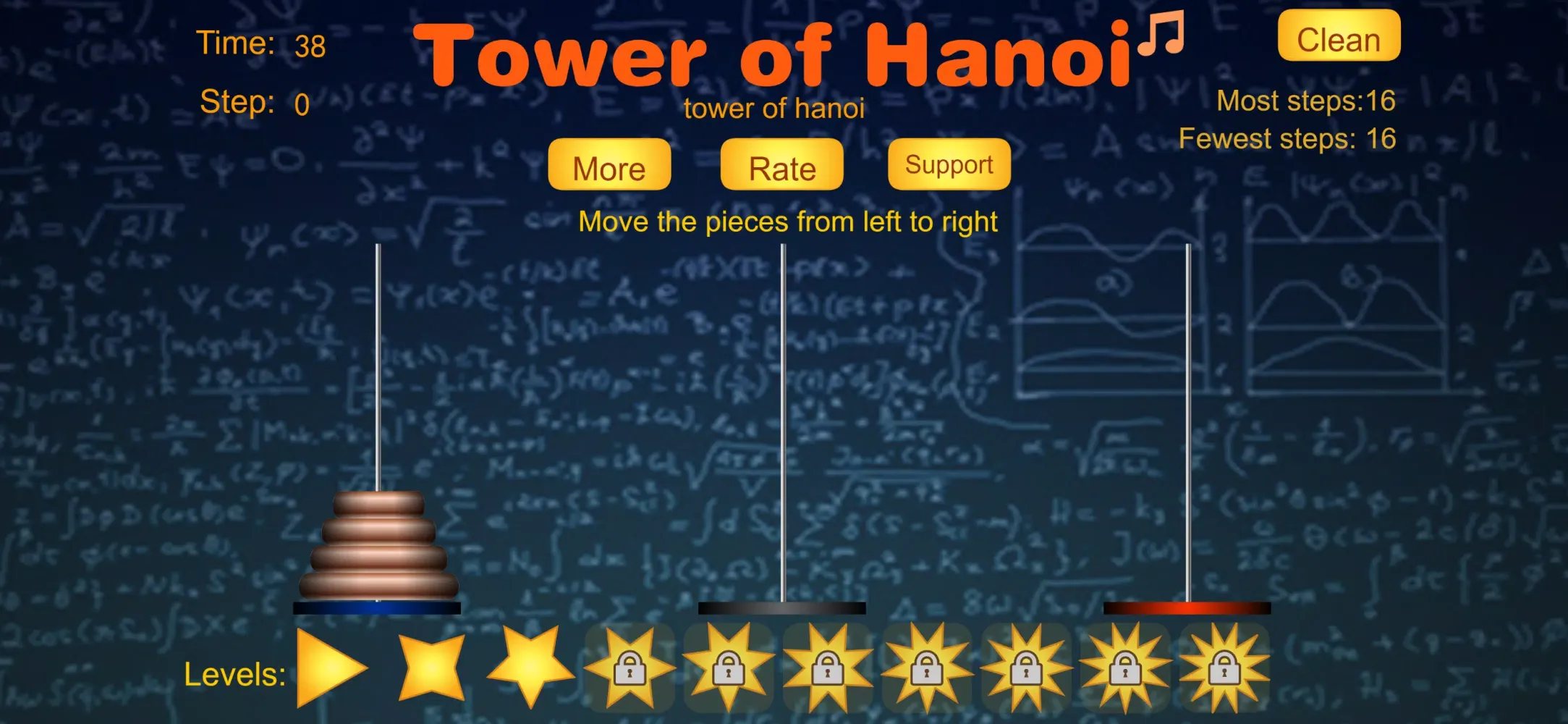 Captures d'écran de Tower of Hanoi