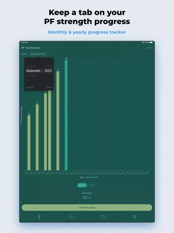 Скриншоты Kegel Training: Pelvic Floor iPad 