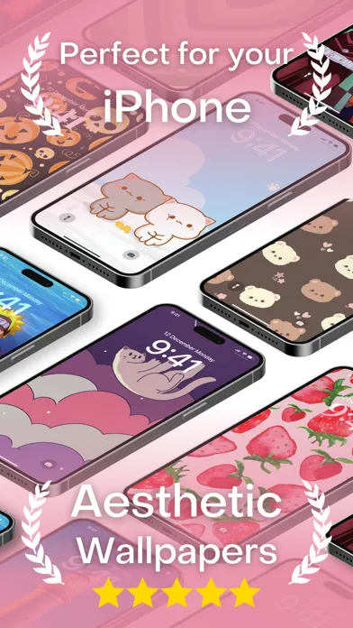 Capturas de pantalla de Aesthetic Wallpapers & Themes