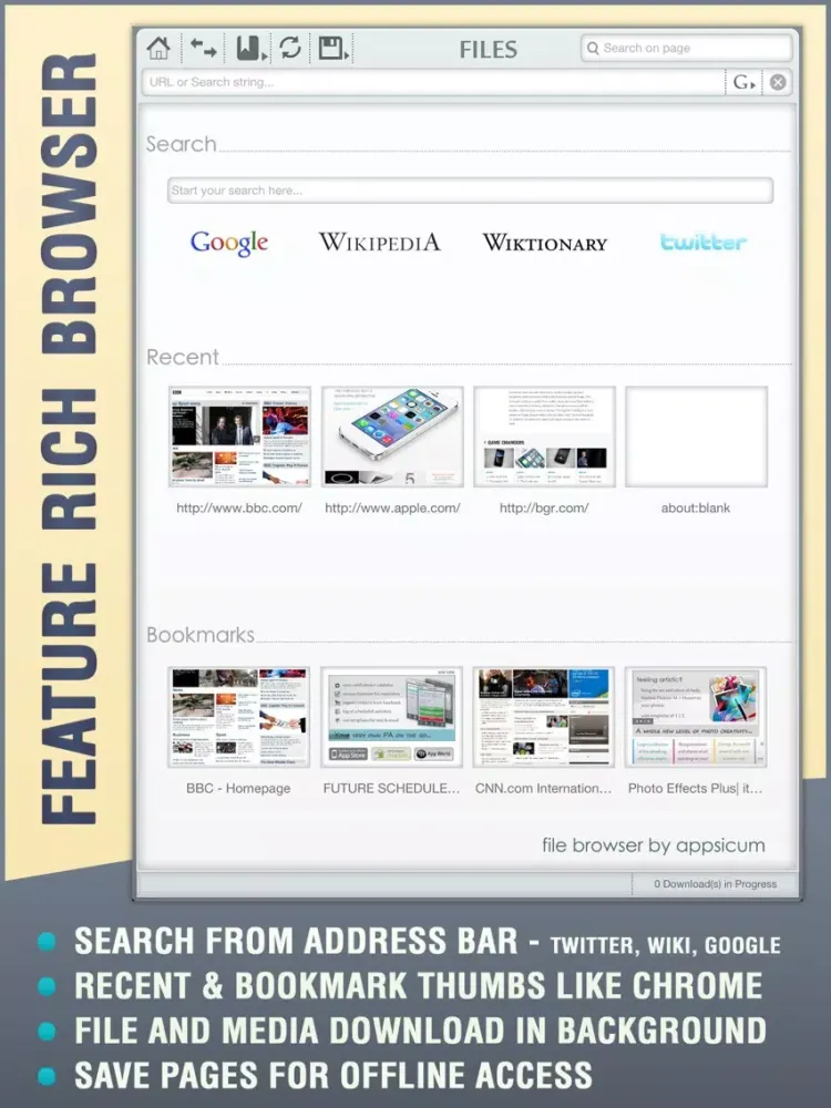 تصاویر Files – Finder Edition iPad 
