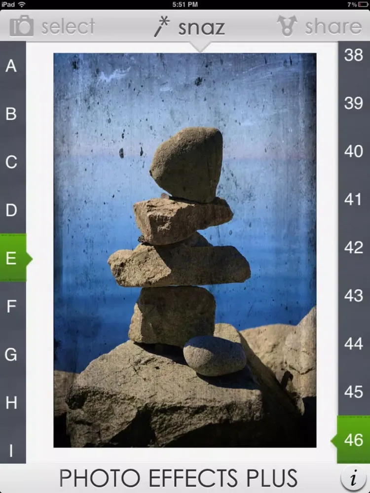 ภาพหน้าจอของ Photo Effects Plus iPad 