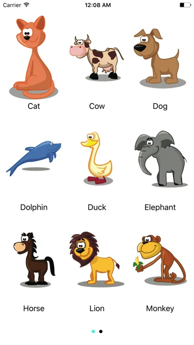 Zrzuty ekranu Best Animal Sounds Educational Game For Kids