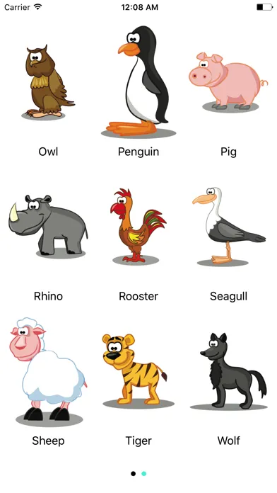 Zrzuty ekranu Best Animal Sounds Educational Game For Kids