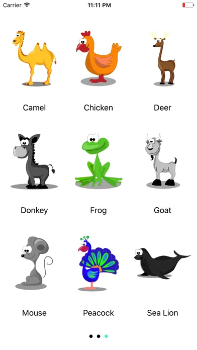 Zrzuty ekranu Best Animal Sounds Educational Game For Kids