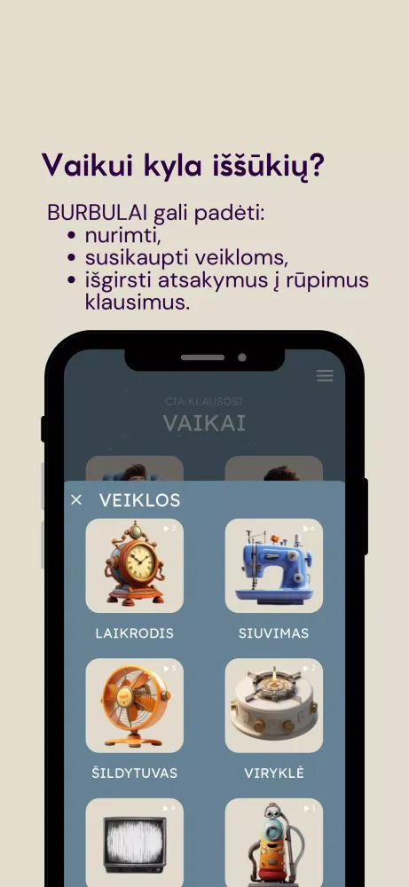 BURBULAI Screenshots