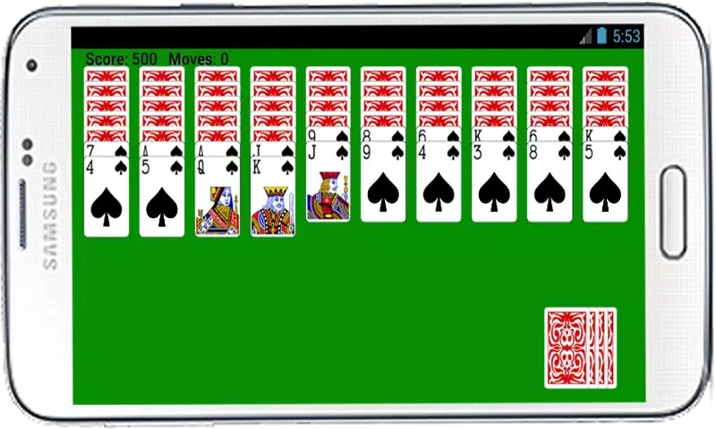 ภาพหน้าจอของ Spider Solitaire Card Game HD