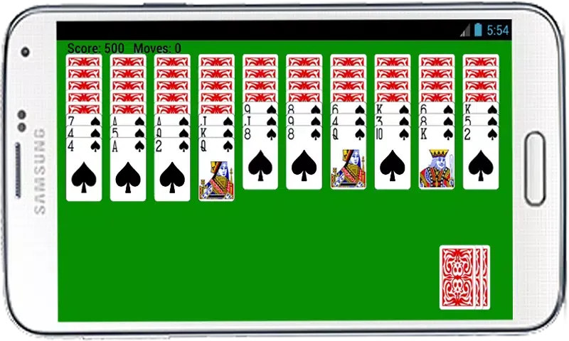 ภาพหน้าจอของ Spider Solitaire Card Game HD