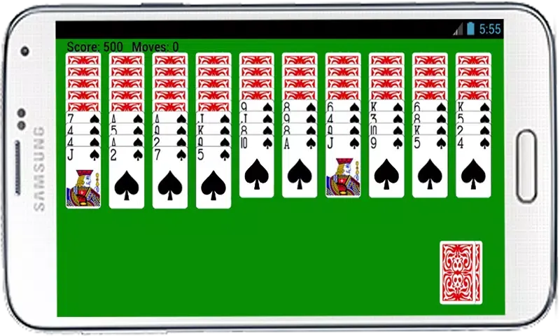 ภาพหน้าจอของ Spider Solitaire Card Game HD
