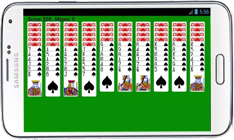 ภาพหน้าจอของ Spider Solitaire Card Game HD