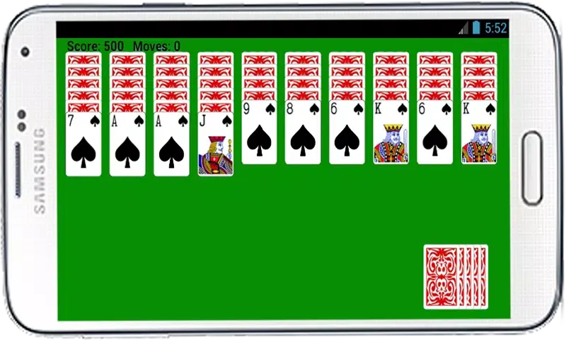 ภาพหน้าจอของ Spider Solitaire Card Game HD