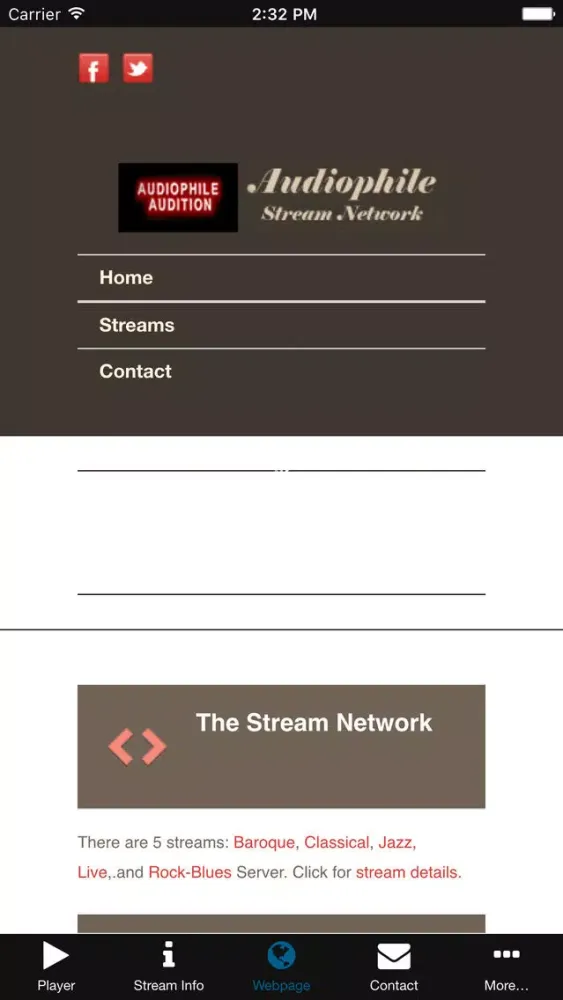 Audiophile Stream Network應用截圖