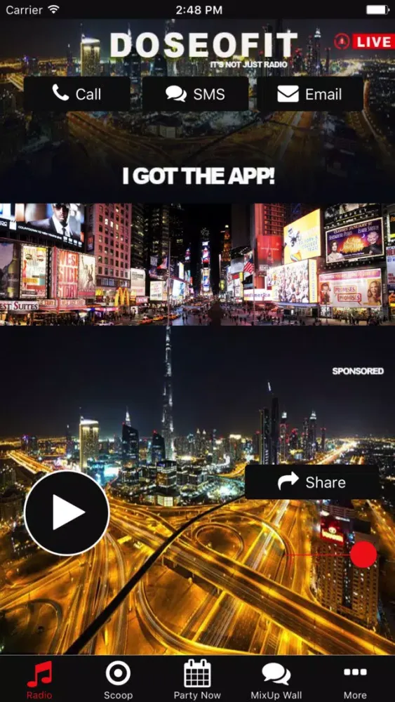 Doseofit سکرین شاٹس