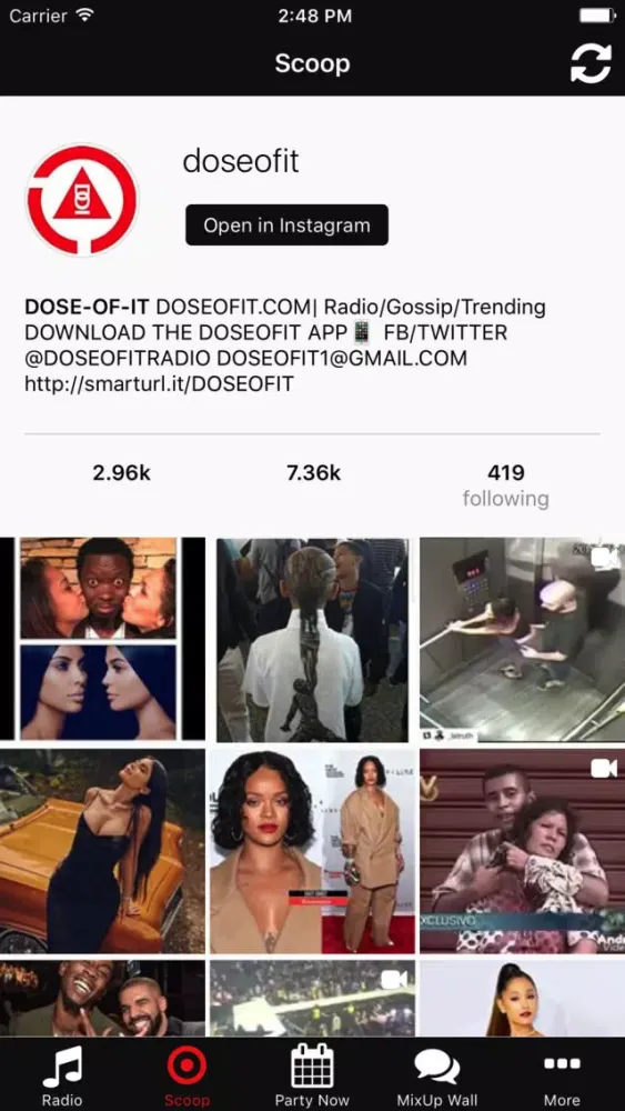 Doseofit سکرین شاٹس