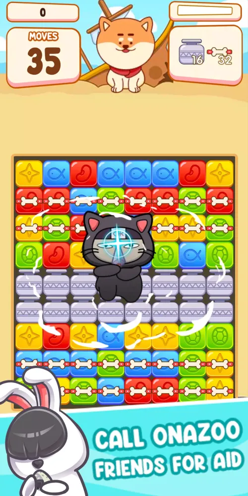 Onazoo Treasures Puzzle Blast Ekran Görüntüleri