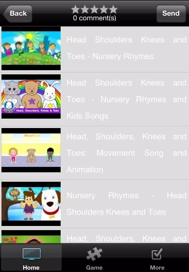 Head Shoulders Knees And Toes Screenshots