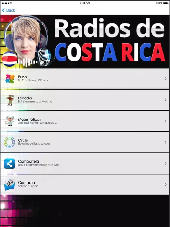 Radios Costa Rica iPad  স্ক্রিনশট