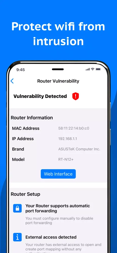 Network Analyzer Screenshots