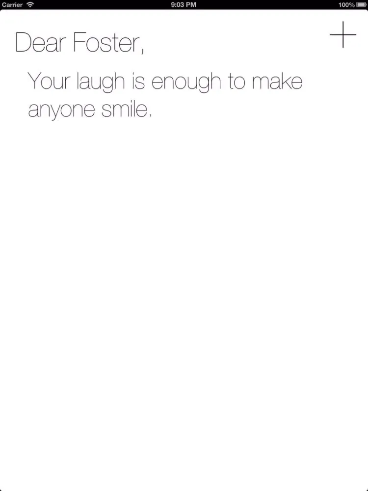 Your Compliments iPad 應用截圖