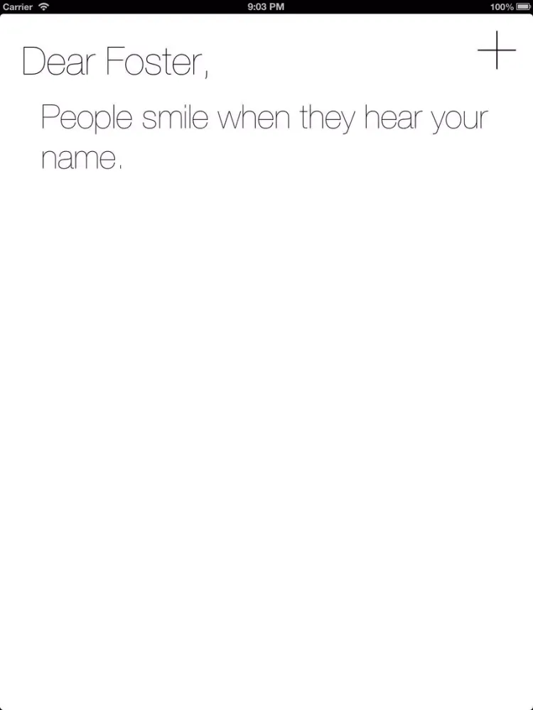 Your Compliments iPad 應用截圖