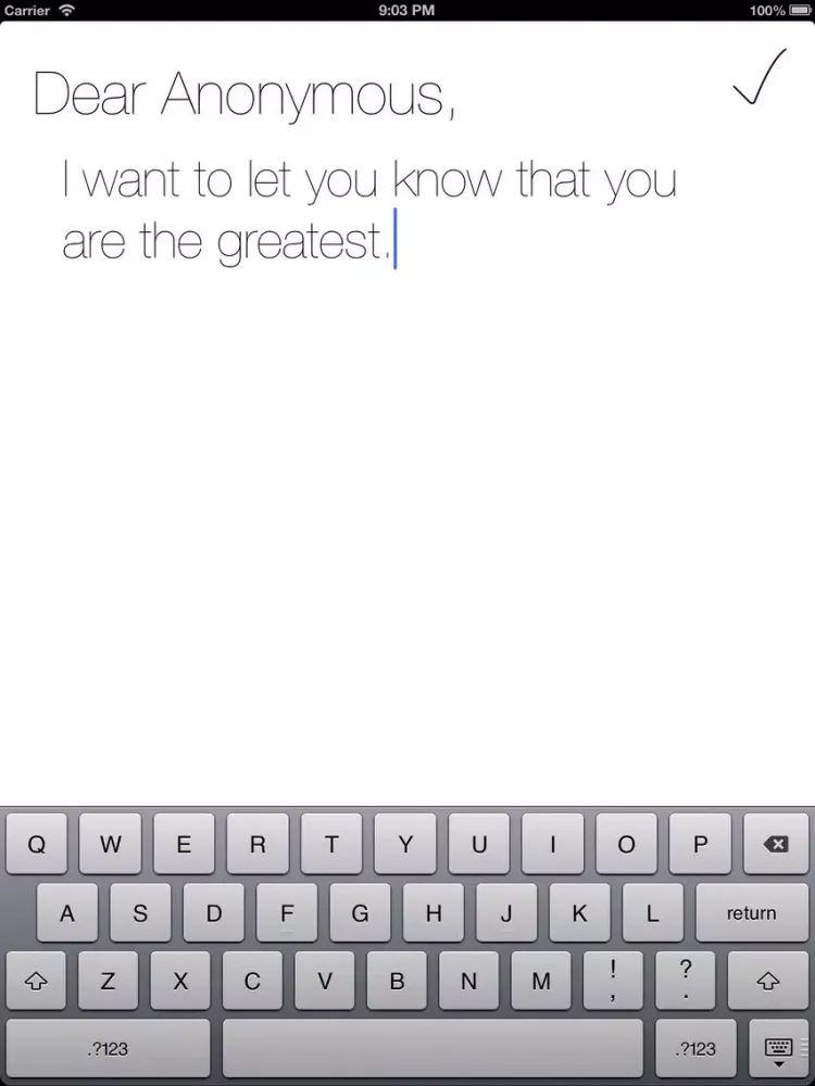 Your Compliments iPad 應用截圖