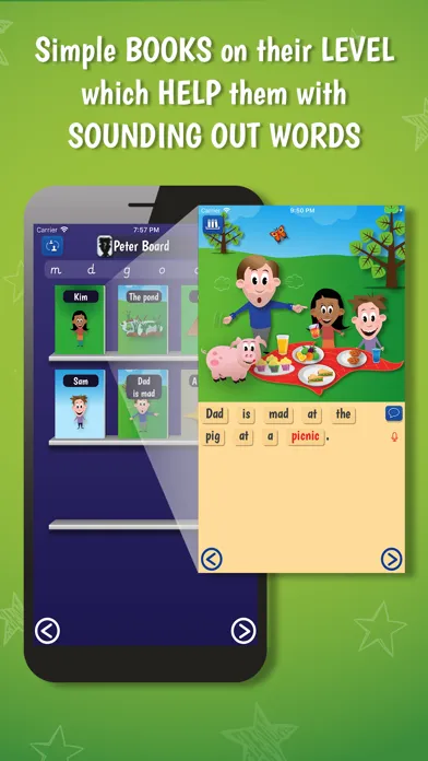 Capturas de pantalla de PocketPhonics Stories (full)