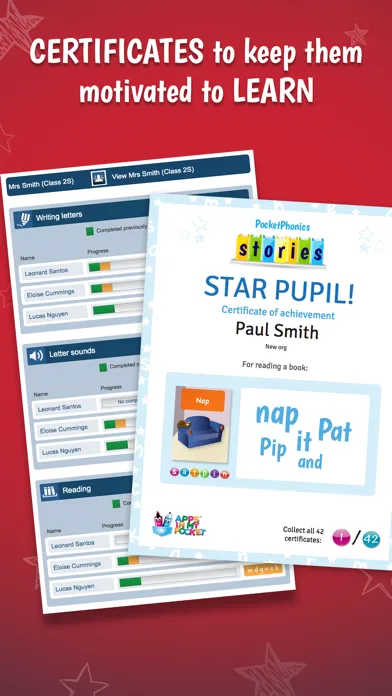Capturas de pantalla de PocketPhonics Stories (full)
