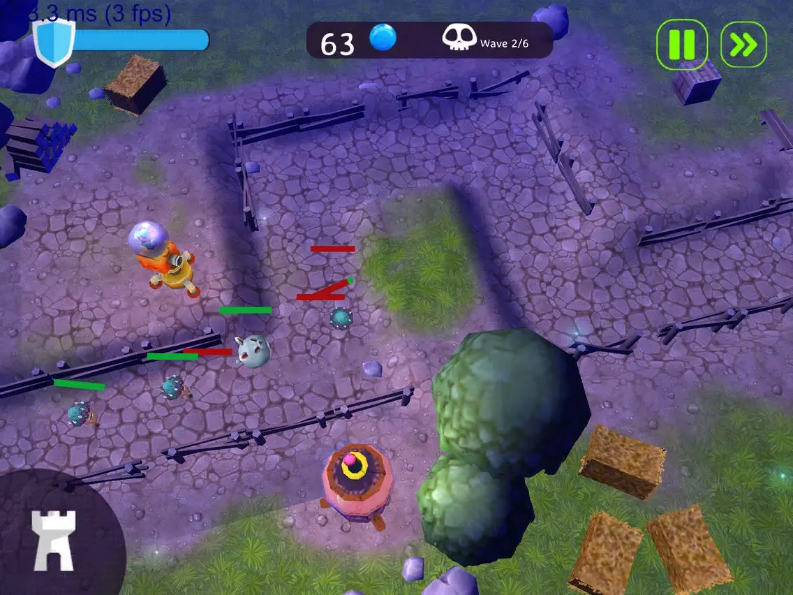 Скриншоты Nightmare Attack: TD iPad 