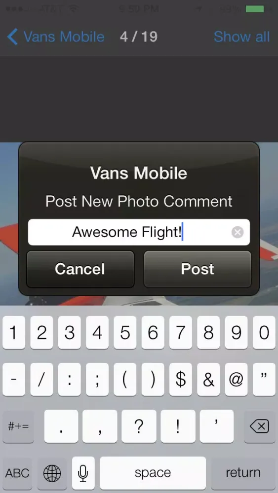 تصاویر Vans Mobile - RV Aircraft Enthusiasts Photo Sharing
