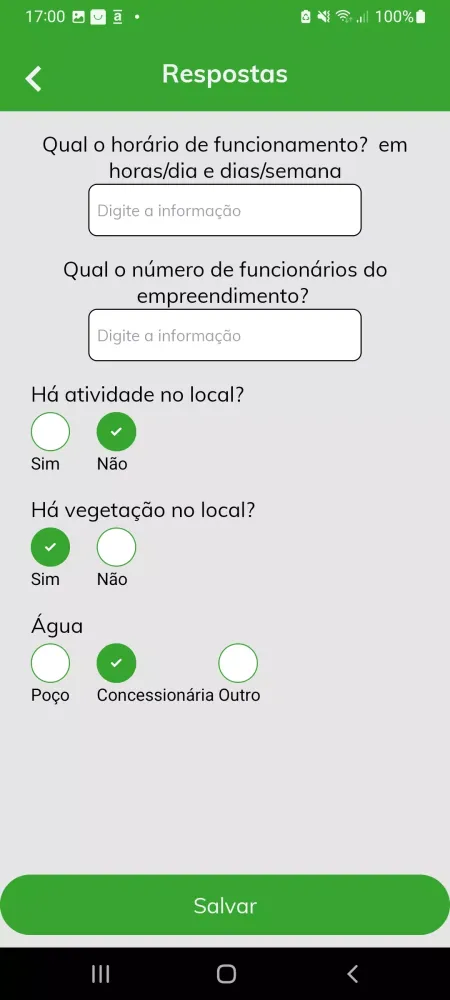Capturas de tela do Sislam - Gestão Inteligente
