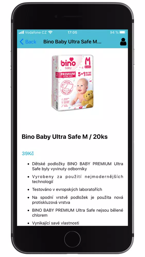 Capturas de tela do bino baby