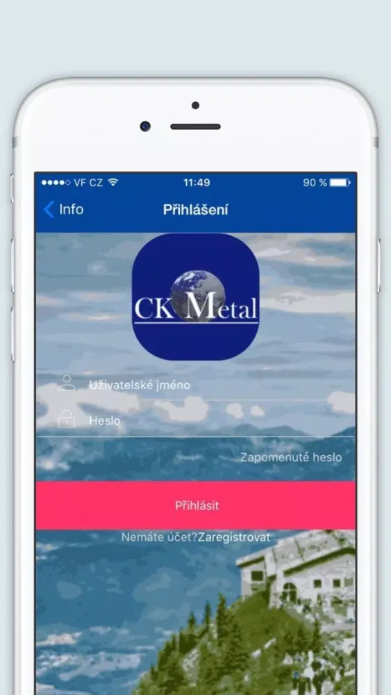 Tangkapan skrin CK Metal