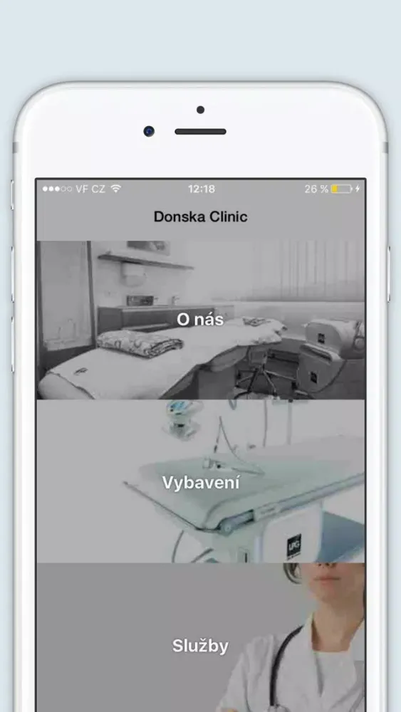 Captures d'écran de Donská clinic