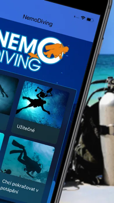 Potápěčská škola NemoDiving应用截图