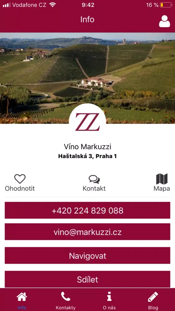 VINO MARKUZZI スクリーンショット
