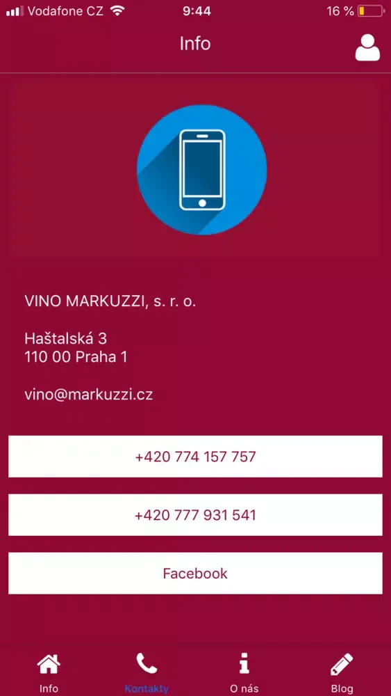 VINO MARKUZZI スクリーンショット