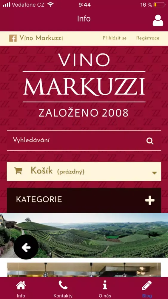 VINO MARKUZZI スクリーンショット