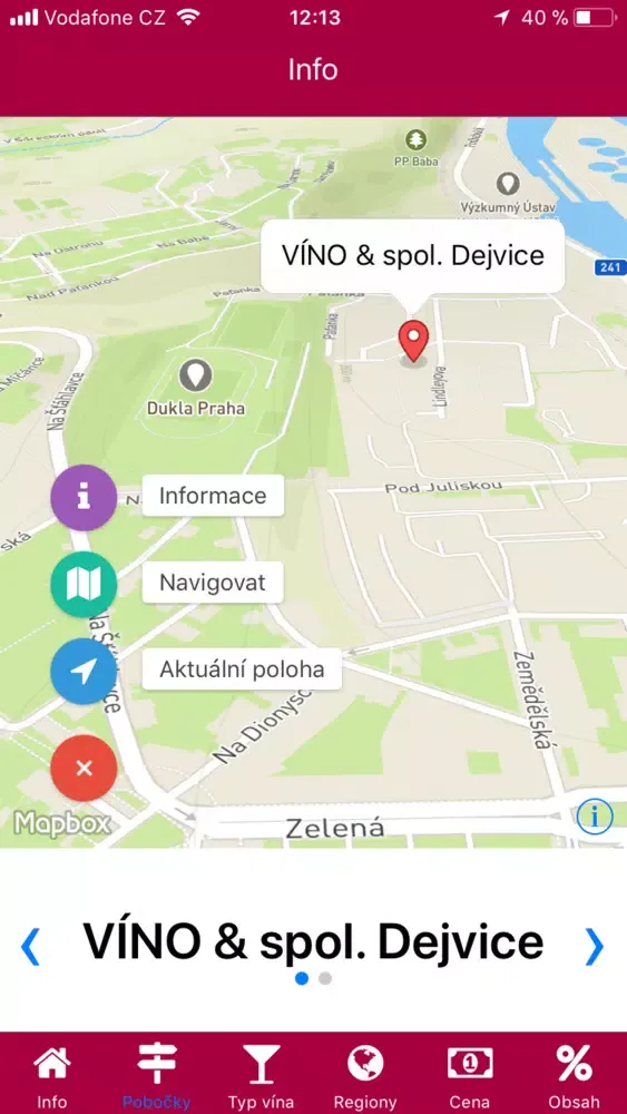 Скриншоты VÍNO a spol