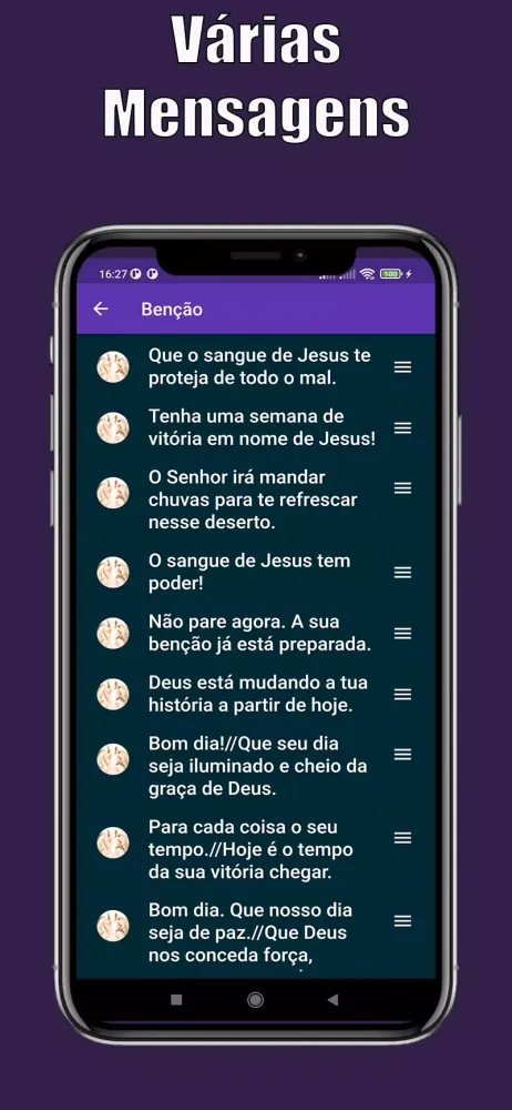 Mensagens e Imagens Evangélica Screenshots