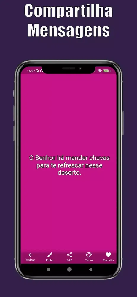 Mensagens e Imagens Evangélica Screenshots