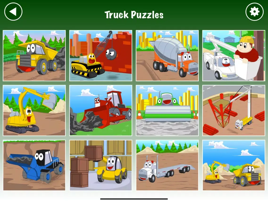 Cars Jigsaw Puzzles for Kids iPad  Ekran Görüntüleri