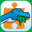 Dinosaur Jigsaw Puzzles Free - Fun Animated Kids Jigsaw Puzzle with HD Cartoon Dinosaurs!