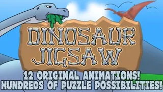Screenshot di Dinosaur Jigsaw Puzzles Free - Fun Animated Kids Jigsaw Puzzle with HD Cartoon Dinosaurs!