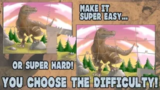 Screenshot di Dinosaur Jigsaw Puzzles Free - Fun Animated Kids Jigsaw Puzzle with HD Cartoon Dinosaurs!