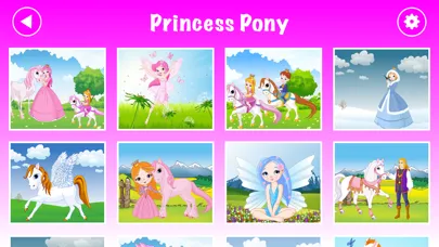 Princess Pony Puzzle স্ক্রিনশট