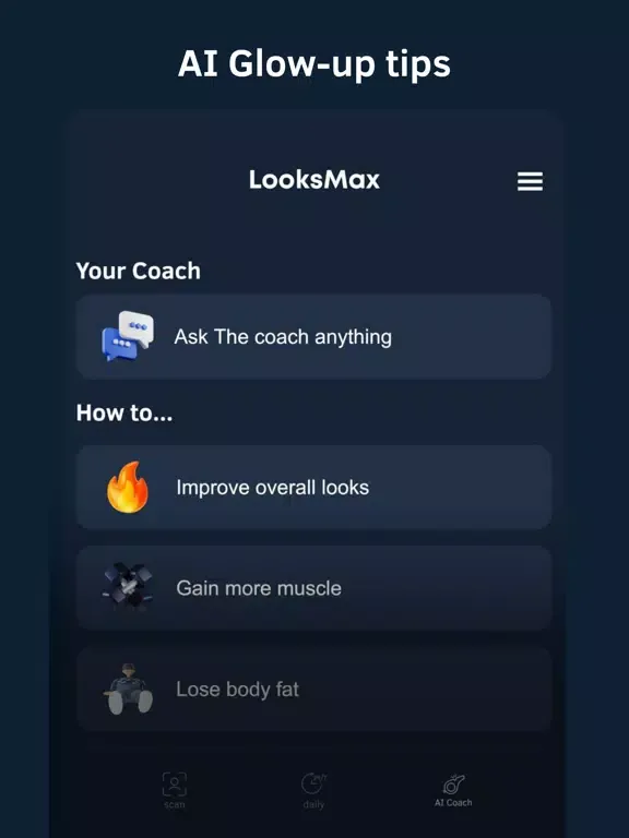 Looksmax AI: Look Hot iPad  স্ক্রিনশট