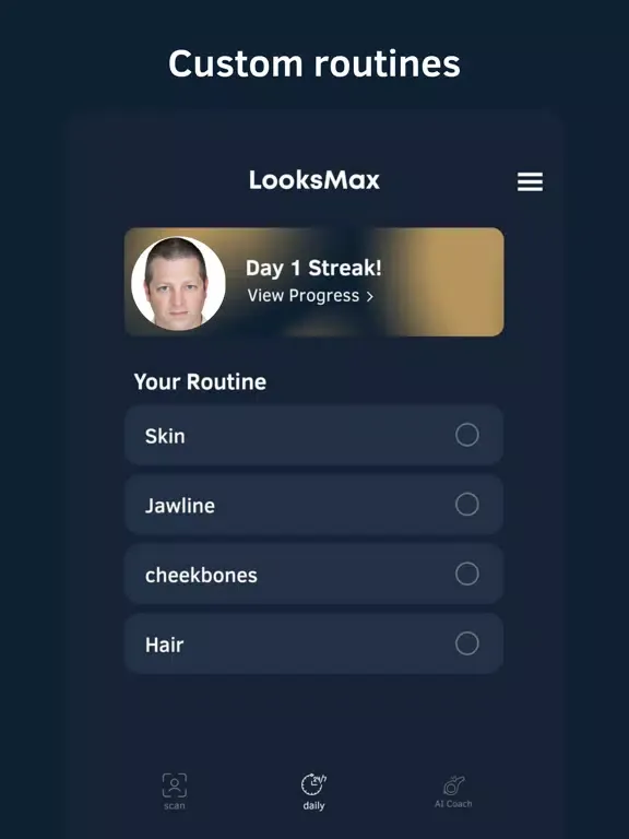 Looksmax AI: Look Hot স্ক্রিনশট