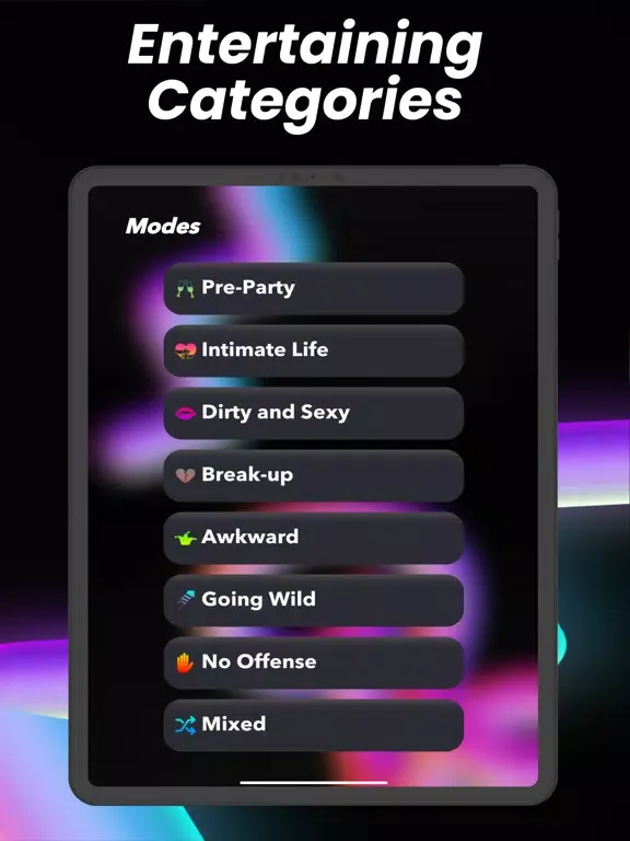 Tangkapan skrin Who's Exposed? Most Likely To! iPad 