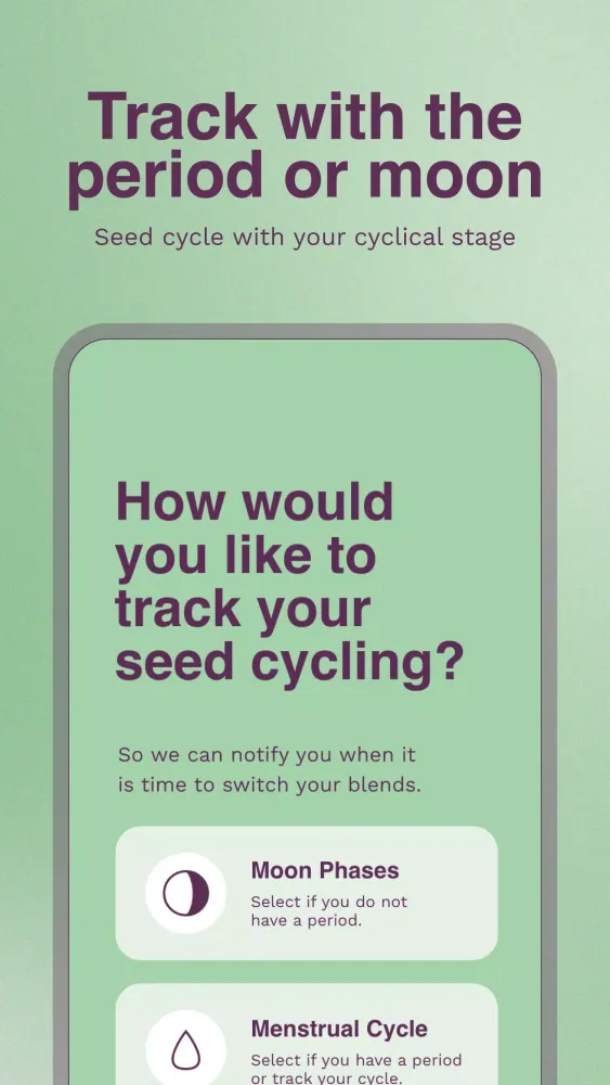 Seed Cycling Screenshots