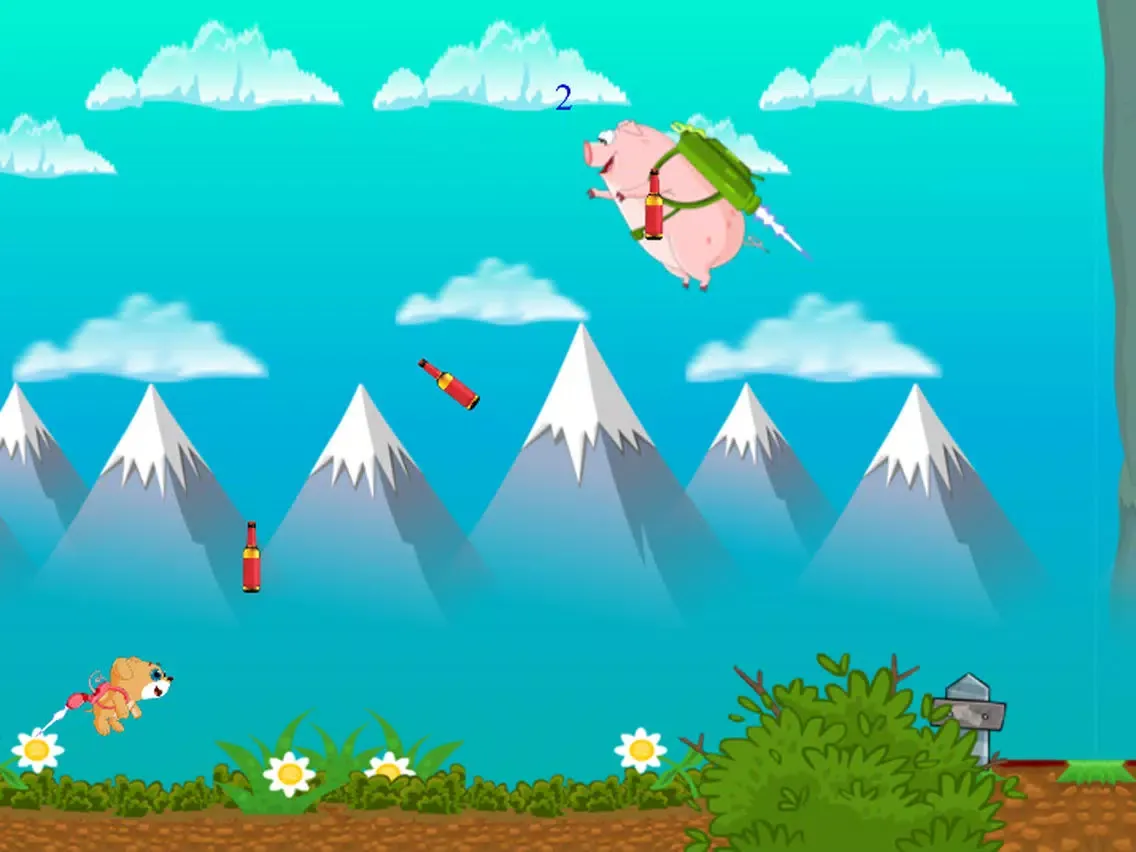 Animals War Escape Velocity iPad  स्क्रीनशॉट