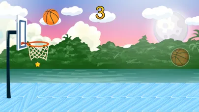 Capturas de tela do Ballhop! Three Point Contest Most Addictive Game